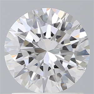 Picture of Lab Created Diamond 1.35 Carats, Round with Excellent Cut, D Color, VS1 Clarity and Certified by IGI