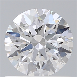 Picture of Lab Created Diamond 0.94 Carats, Round with Ideal Cut, D Color, VS1 Clarity and Certified by IGI