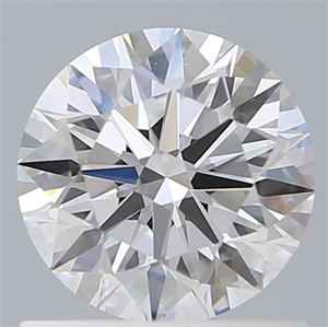 Picture of Lab Created Diamond 0.92 Carats, Round with Ideal Cut, D Color, VVS2 Clarity and Certified by IGI