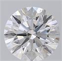 Lab Created Diamond 1.65 Carats, Round with Ideal Cut, E Color, VS1 Clarity and Certified by IGI