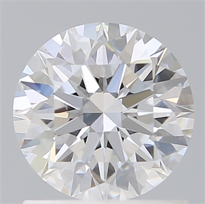 Picture of Lab Created Diamond 1.09 Carats, Round with Ideal Cut, E Color, VVS2 Clarity and Certified by IGI