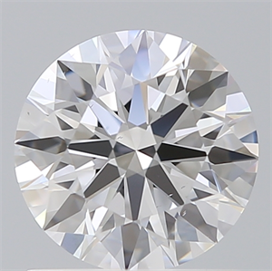 Picture of Lab Created Diamond 1.14 Carats, Round with Ideal Cut, D Color, VS2 Clarity and Certified by IGI