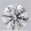 Lab Created Diamond 0.90 Carats, Round with Ideal Cut, D Color, VS1 Clarity and Certified by IGI