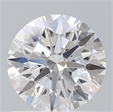 Lab Created Diamond 1.10 Carats, Round with Ideal Cut, D Color, VS1 Clarity and Certified by IGI