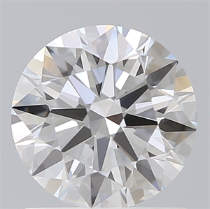 Picture of Lab Created Diamond 1.17 Carats, Round with Ideal Cut, E Color, VS1 Clarity and Certified by IGI
