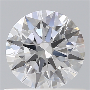 Picture of Lab Created Diamond 0.73 Carats, Round with Ideal Cut, D Color, VVS2 Clarity and Certified by IGI