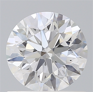 Picture of Lab Created Diamond 0.90 Carats, Round with Excellent Cut, D Color, VS1 Clarity and Certified by IGI