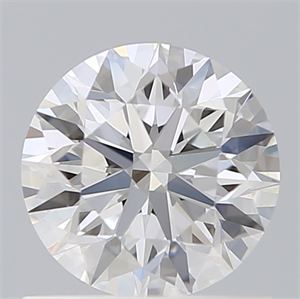 Picture of Lab Created Diamond 0.90 Carats, Round with Excellent Cut, D Color, VS1 Clarity and Certified by IGI