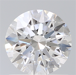 Picture of Lab Created Diamond 1.09 Carats, Round with Ideal Cut, D Color, VS1 Clarity and Certified by IGI