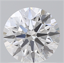 Lab Created Diamond 1.12 Carats, Round with Ideal Cut, D Color, VS2 Clarity and Certified by IGI