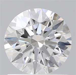 Picture of Lab Created Diamond 1.13 Carats, Round with Ideal Cut, E Color, VS1 Clarity and Certified by IGI