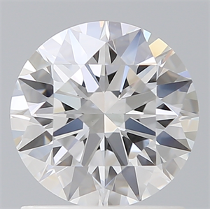 Picture of Lab Created Diamond 1.23 Carats, Round with Ideal Cut, D Color, VS1 Clarity and Certified by IGI
