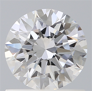 Picture of Lab Created Diamond 0.90 Carats, Round with Excellent Cut, D Color, VVS2 Clarity and Certified by IGI