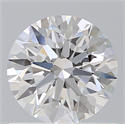 Del inventario de diamantes de laboratorio, 0.90 quilates, Redondo , Color D, claridad VVS2 y certificado IGI