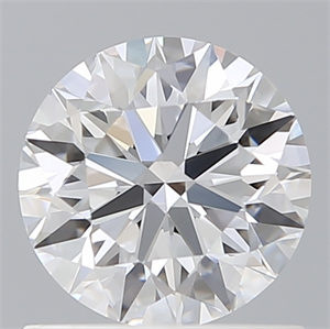 Picture of Lab Created Diamond 0.95 Carats, Round with Excellent Cut, D Color, VVS2 Clarity and Certified by IGI