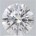Del inventario de diamantes de laboratorio, 1.23 quilates, Redondo , Color D, claridad VVS2 y certificado IGI