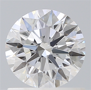 Picture of Lab Created Diamond 0.91 Carats, Round with Ideal Cut, D Color, VVS2 Clarity and Certified by IGI