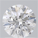 Lab Created Diamond 1.10 Carats, Round with Ideal Cut, D Color, VS1 Clarity and Certified by IGI