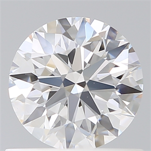 Picture of Lab Created Diamond 0.74 Carats, Round with Ideal Cut, D Color, VS1 Clarity and Certified by IGI
