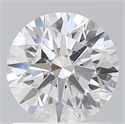 Lab Created Diamond 1.22 Carats, Round with Excellent Cut, D Color, VS2 Clarity and Certified by IGI