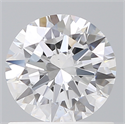 Lab Created Diamond 0.93 Carats, Round with Excellent Cut, D Color, VS2 Clarity and Certified by IGI