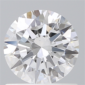 Picture of Lab Created Diamond 0.93 Carats, Round with Excellent Cut, D Color, VS2 Clarity and Certified by IGI