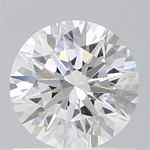 Picture of Lab Created Diamond 0.93 Carats, Round with Ideal Cut, D Color, VS2 Clarity and Certified by IGI