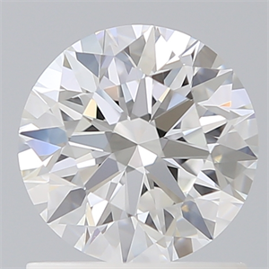 Picture of Lab Created Diamond 1.08 Carats, Round with Ideal Cut, E Color, VVS2 Clarity and Certified by IGI