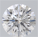 Lab Created Diamond 1.19 Carats, Round with Ideal Cut, D Color, VVS1 Clarity and Certified by IGI
