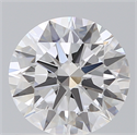 Lab Created Diamond 1.18 Carats, Round with Excellent Cut, D Color, VVS1 Clarity and Certified by IGI