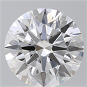 Lab Created Diamond 1.16 Carats, Round with Ideal Cut, F Color, VVS1 Clarity and Certified by IGI