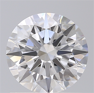 Picture of Lab Created Diamond 1.03 Carats, Round with Excellent Cut, D Color, VS1 Clarity and Certified by IGI