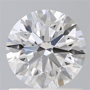 Picture of Lab Created Diamond 1.04 Carats, Round with Excellent Cut, E Color, VVS2 Clarity and Certified by IGI