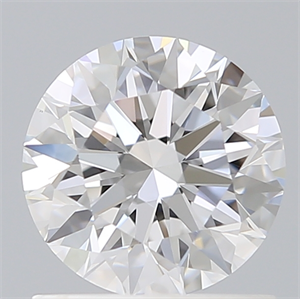 Picture of Lab Created Diamond 1.04 Carats, Round with Ideal Cut, D Color, VS1 Clarity and Certified by IGI