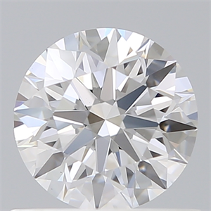 Picture of Lab Created Diamond 0.74 Carats, Round with Ideal Cut, D Color, VS1 Clarity and Certified by IGI