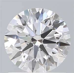 Picture of Lab Created Diamond 1.18 Carats, Round with Ideal Cut, D Color, VVS1 Clarity and Certified by IGI