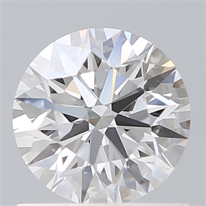 Picture of Lab Created Diamond 0.90 Carats, Round with Excellent Cut, D Color, VS1 Clarity and Certified by IGI
