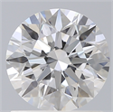 Lab Created Diamond 1.16 Carats, Round with Ideal Cut, F Color, VVS2 Clarity and Certified by IGI