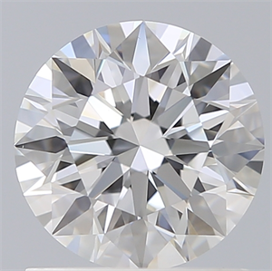 Picture of Lab Created Diamond 1.16 Carats, Round with Ideal Cut, F Color, VVS2 Clarity and Certified by IGI