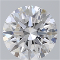 Lab Created Diamond 1.36 Carats, Round with Excellent Cut, E Color, VS1 Clarity and Certified by IGI