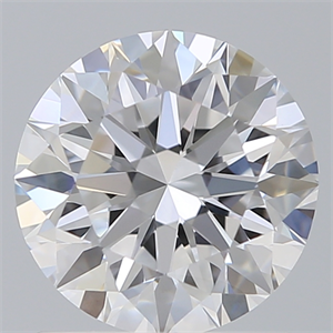 Picture of Lab Created Diamond 1.36 Carats, Round with Excellent Cut, E Color, VS1 Clarity and Certified by IGI
