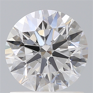 Picture of Lab Created Diamond 1.16 Carats, Round with Ideal Cut, D Color, VS2 Clarity and Certified by IGI