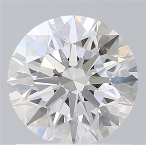 Picture of Lab Created Diamond 1.17 Carats, Round with Ideal Cut, D Color, VVS1 Clarity and Certified by IGI