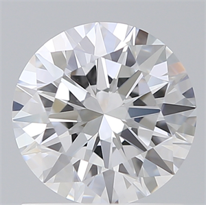 Picture of Lab Created Diamond 1.14 Carats, Round with Excellent Cut, F Color, VVS2 Clarity and Certified by IGI