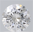 Lab Created Diamond 1.16 Carats, Round with Excellent Cut, F Color, VVS2 Clarity and Certified by IGI