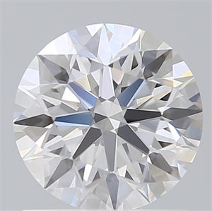 Picture of Lab Created Diamond 1.17 Carats, Round with Ideal Cut, E Color, VVS1 Clarity and Certified by IGI