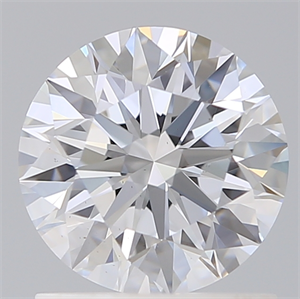 Picture of Lab Created Diamond 1.16 Carats, Round with Ideal Cut, D Color, VS2 Clarity and Certified by IGI