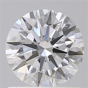 Picture of Lab Created Diamond 1.02 Carats, Round with Ideal Cut, E Color, VVS2 Clarity and Certified by IGI