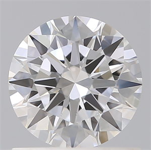 Picture of Lab Created Diamond 0.90 Carats, Round with Excellent Cut, D Color, VS1 Clarity and Certified by IGI