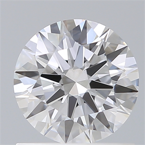 Picture of Lab Created Diamond 0.94 Carats, Round with Ideal Cut, D Color, VS2 Clarity and Certified by IGI